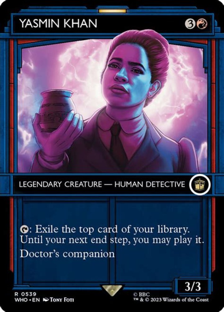 Yasmin Khan (Showcase) | Doctor Who Commander - Variants