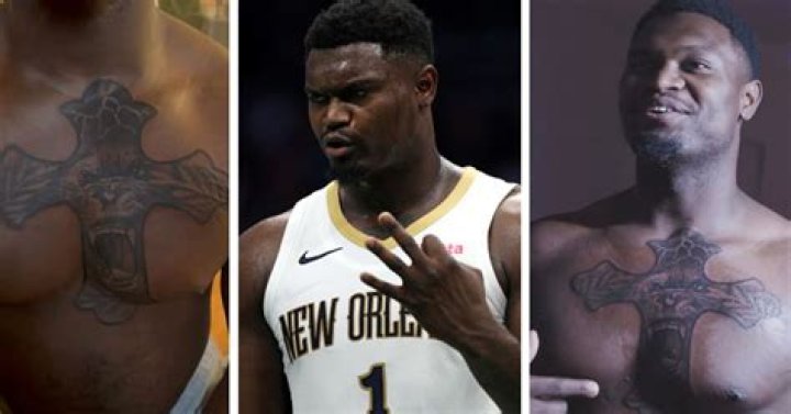 Zion Williamson’s Massive New Tattoo Causes A Stir (Photos)